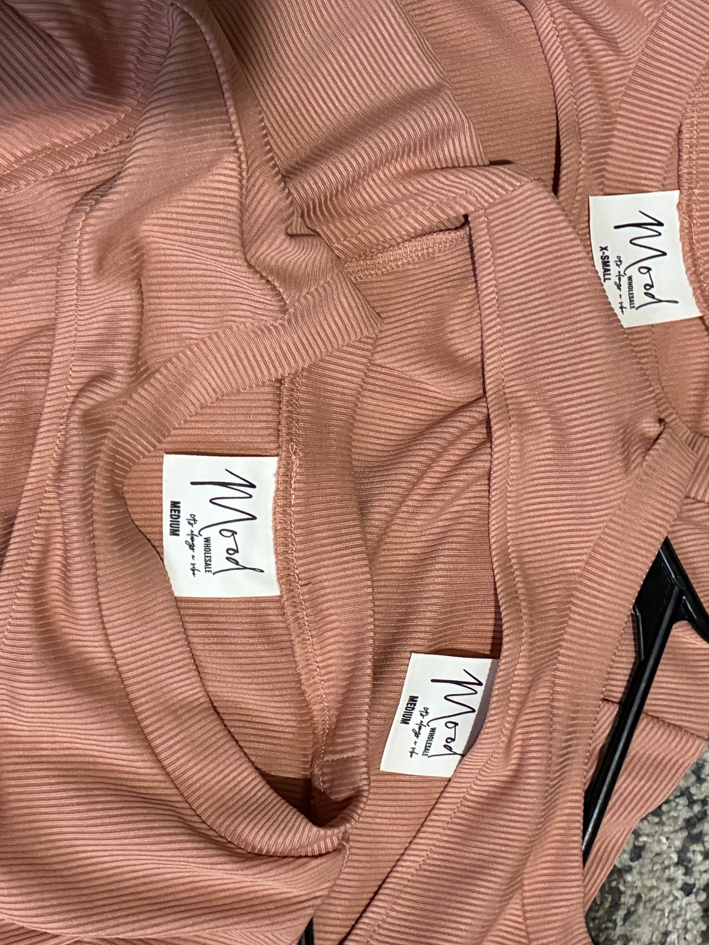 Mood Ribbed Top in Dusty Rose
